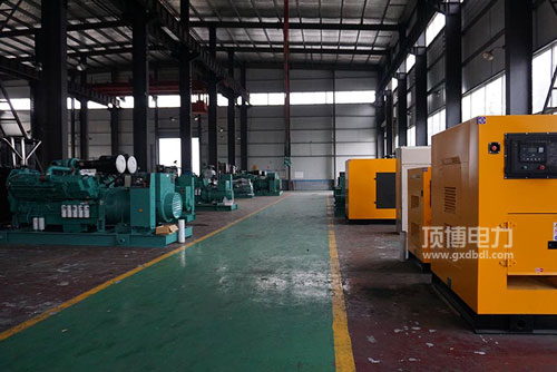 广西顶博发电机组制造生产厂房顶博电力